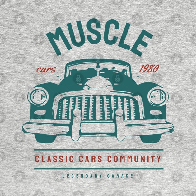 Muscle cars by BunnyCreative